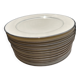 Large Tharaud plates in Limoges porcelain