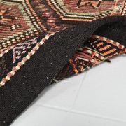 Red & Burgundy Handmade Antique Kilim Rug, 218x320Cm