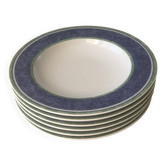 service 6 assiettes creuses neuves villeroy et boch