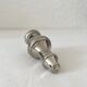 Vintage silver-plated metal salt or pepper shaker