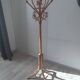 Beautiful rattan coat rack from the 1960s.