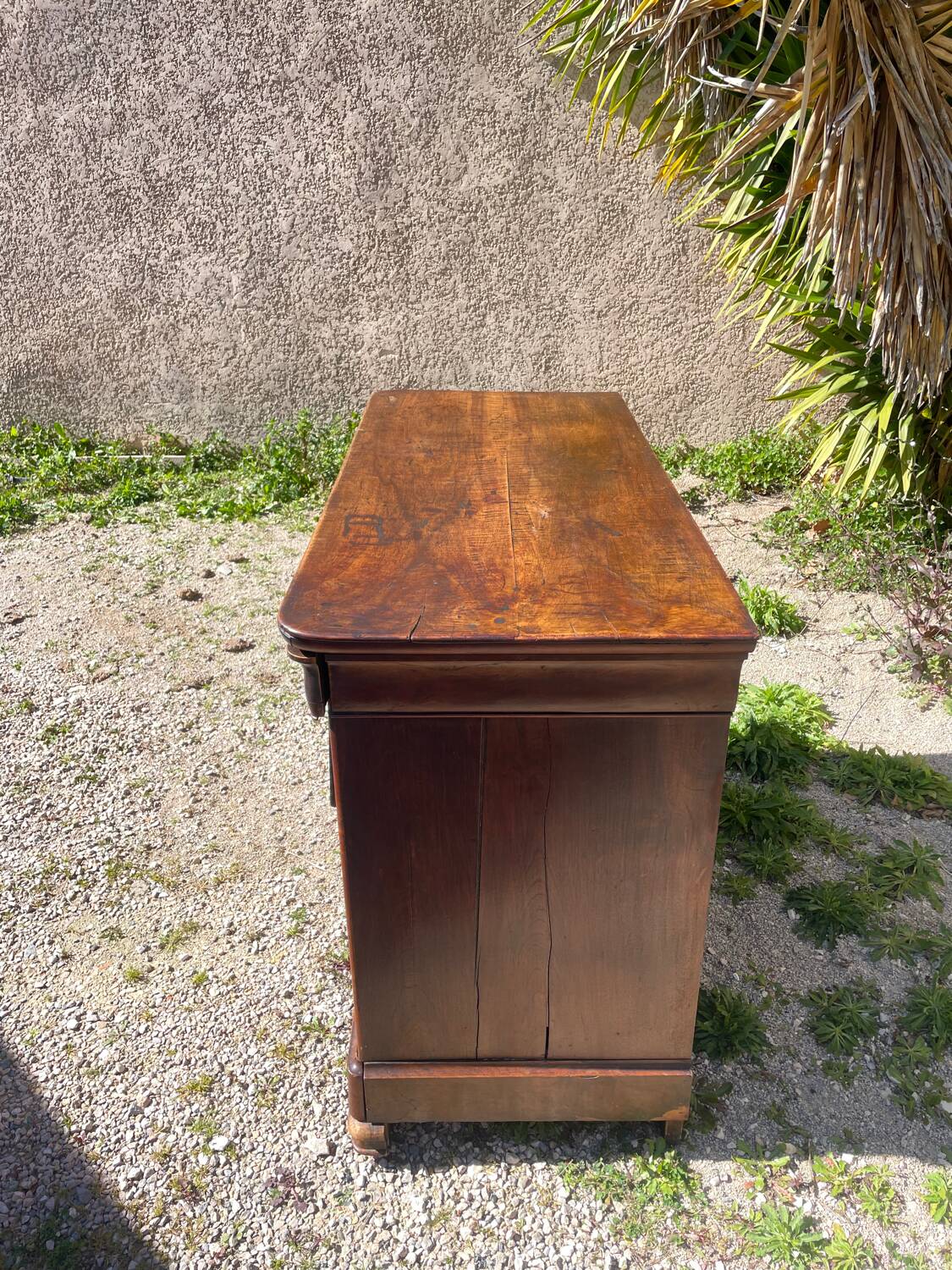 Louis Philippe style chest of drawers, 4 drawers