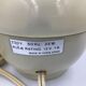 Vintage space age style alarm lamp with articulated arm 60s