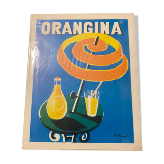 Vintage Orangina poster