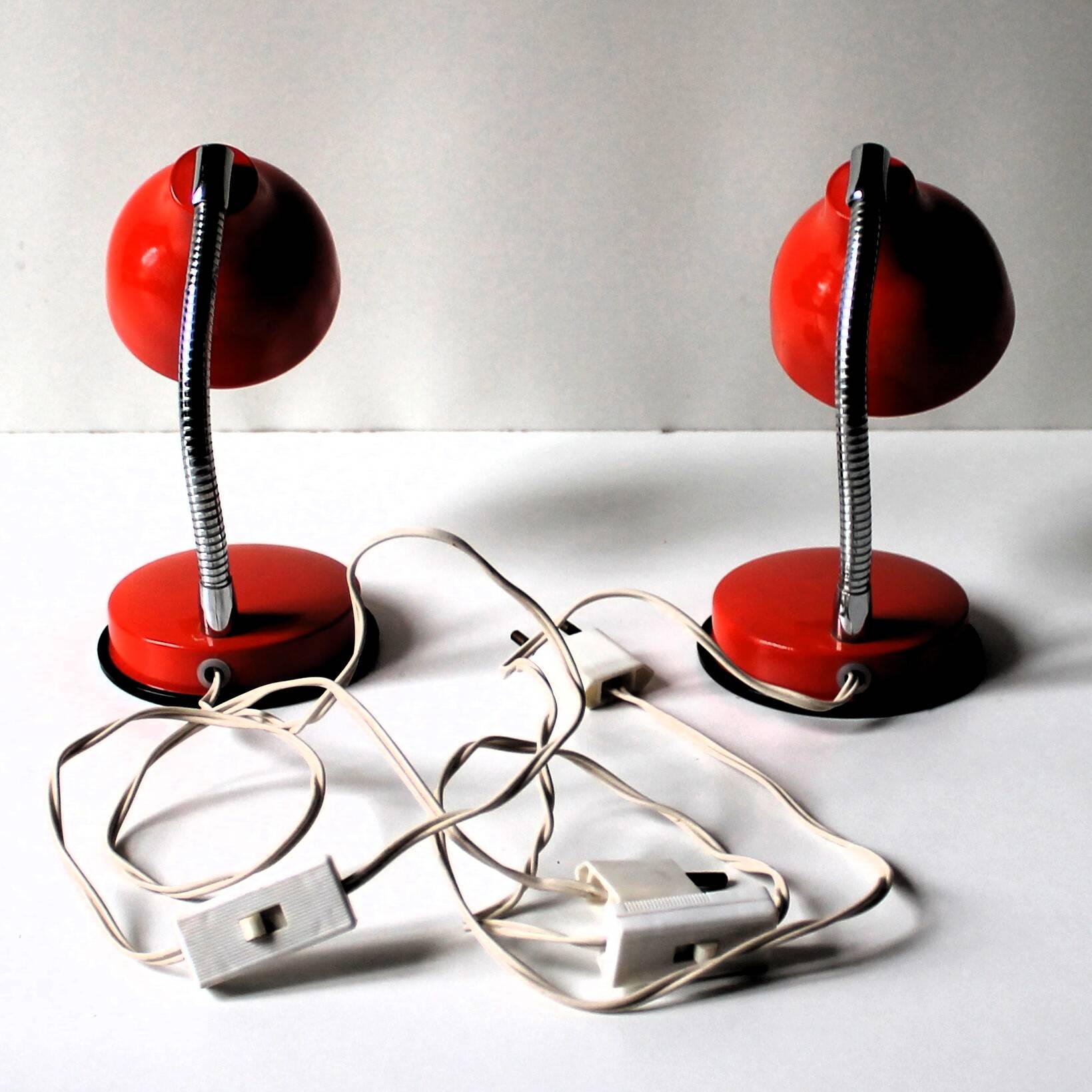 Pair of vintage lamps