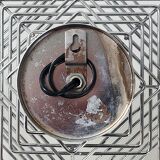 Vintage wall lamp 1970 space age chrome