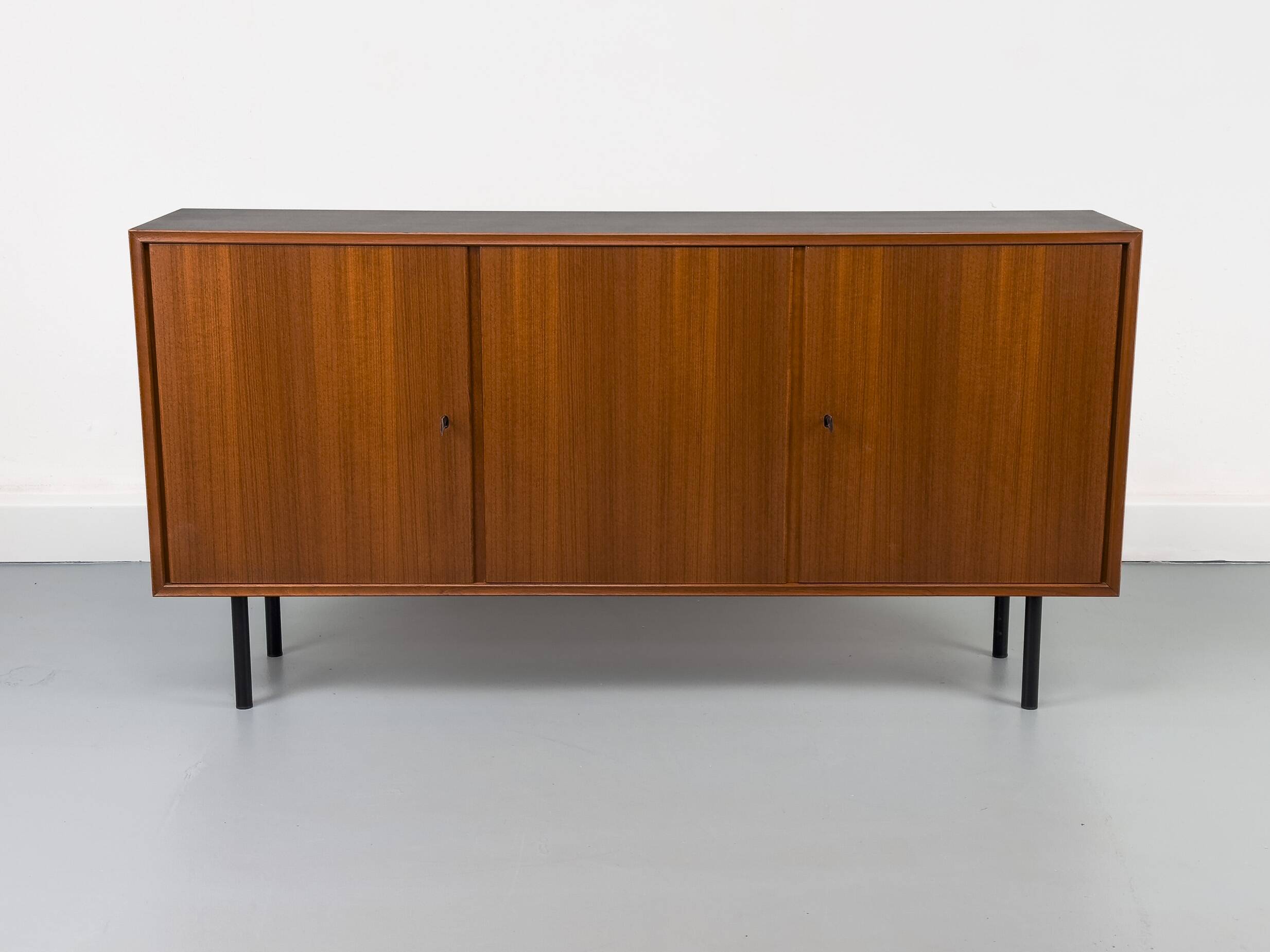 Vintage Sideboard in Teak from Heinrich Riestenpatt, 1960s