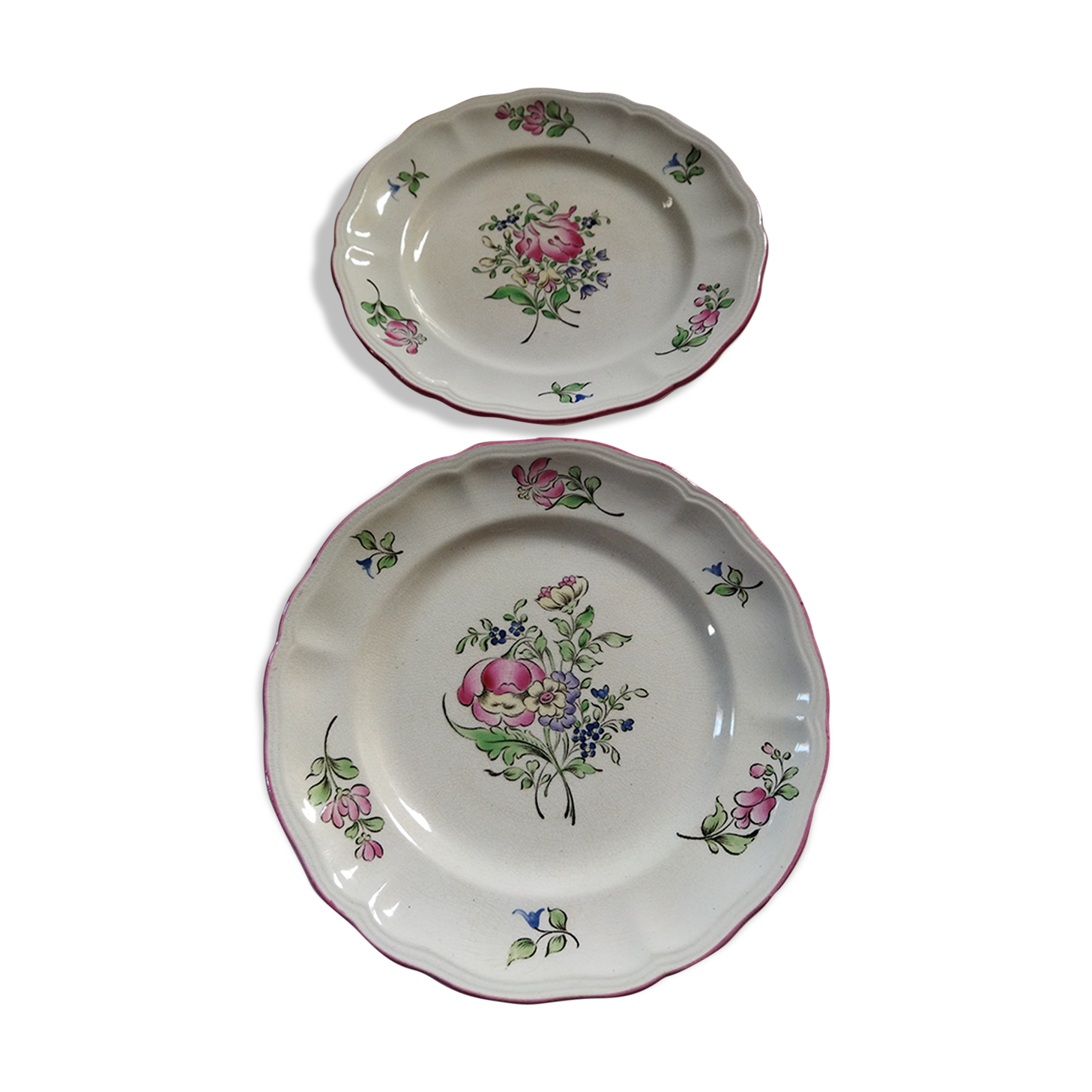 K&G Lunéville dessert plates
