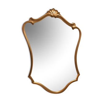 Miroir dorée