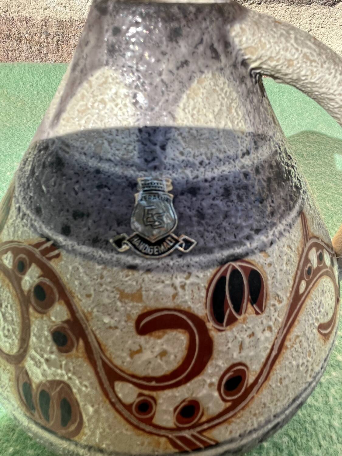 Vintage ceramic pitcher