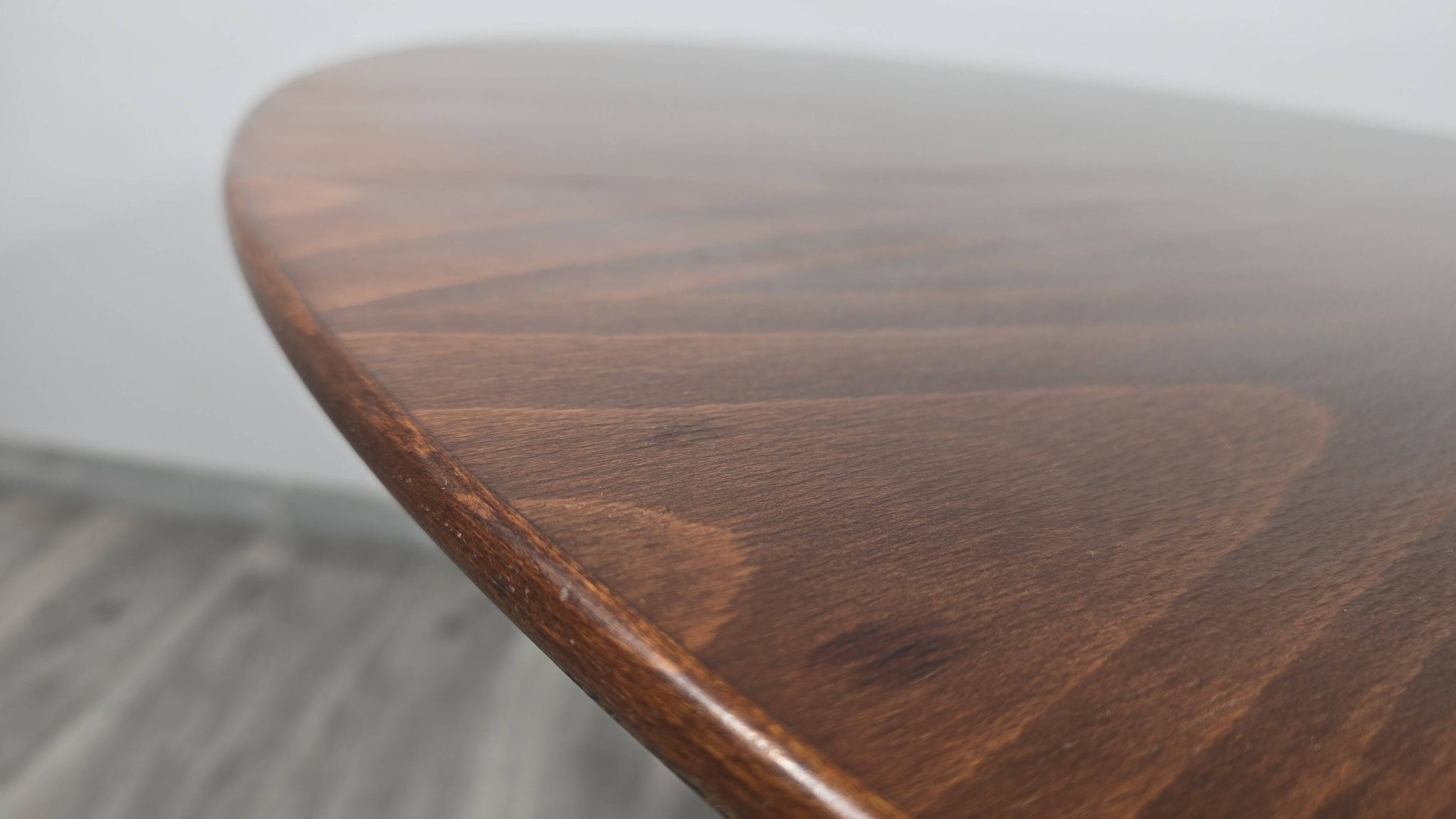 Mid-Century Pedestal Dining Table attributed to Dřevotvar Jablonné, 19