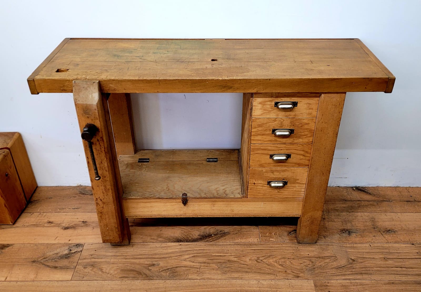 Wooden workbench