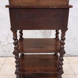 High Louis XIII writing desk in oak