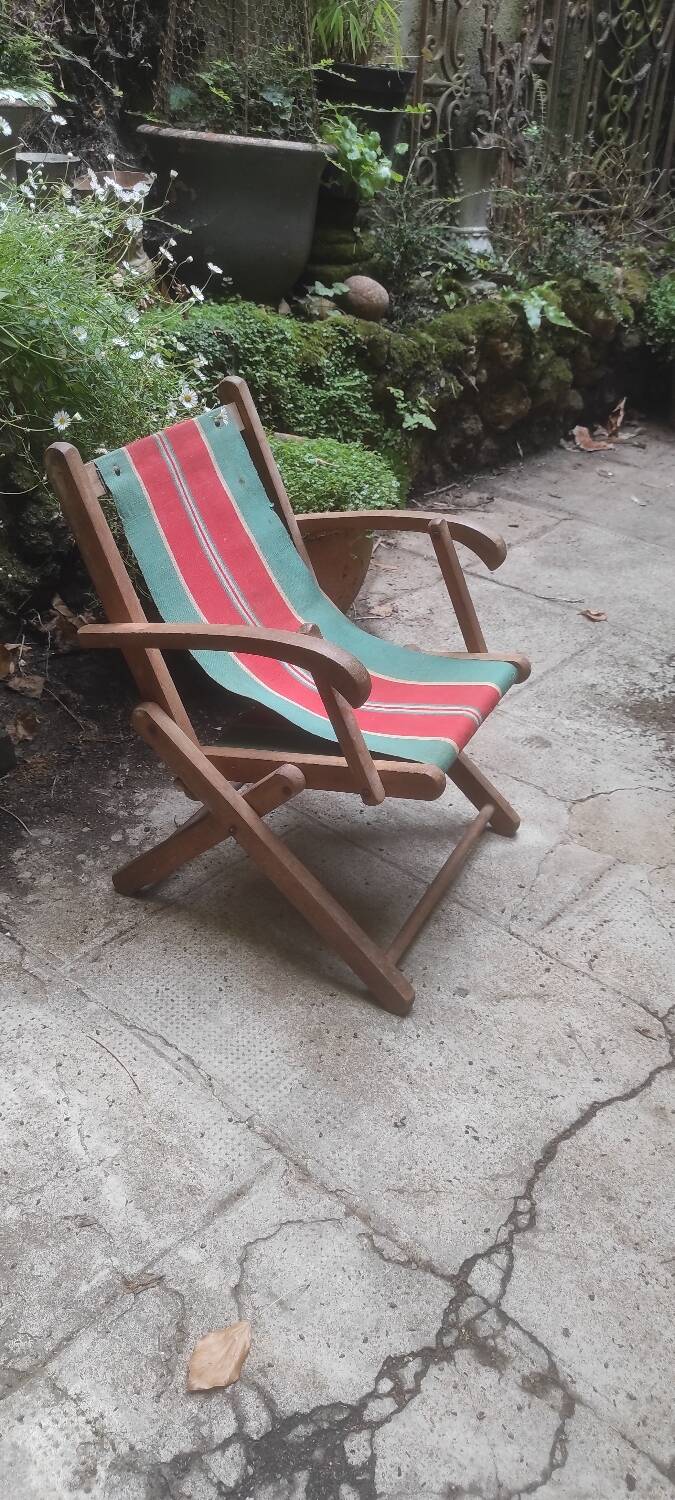 Children's deckchair
