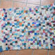 Plaid "corridor" boucherouite rug 100x200cm