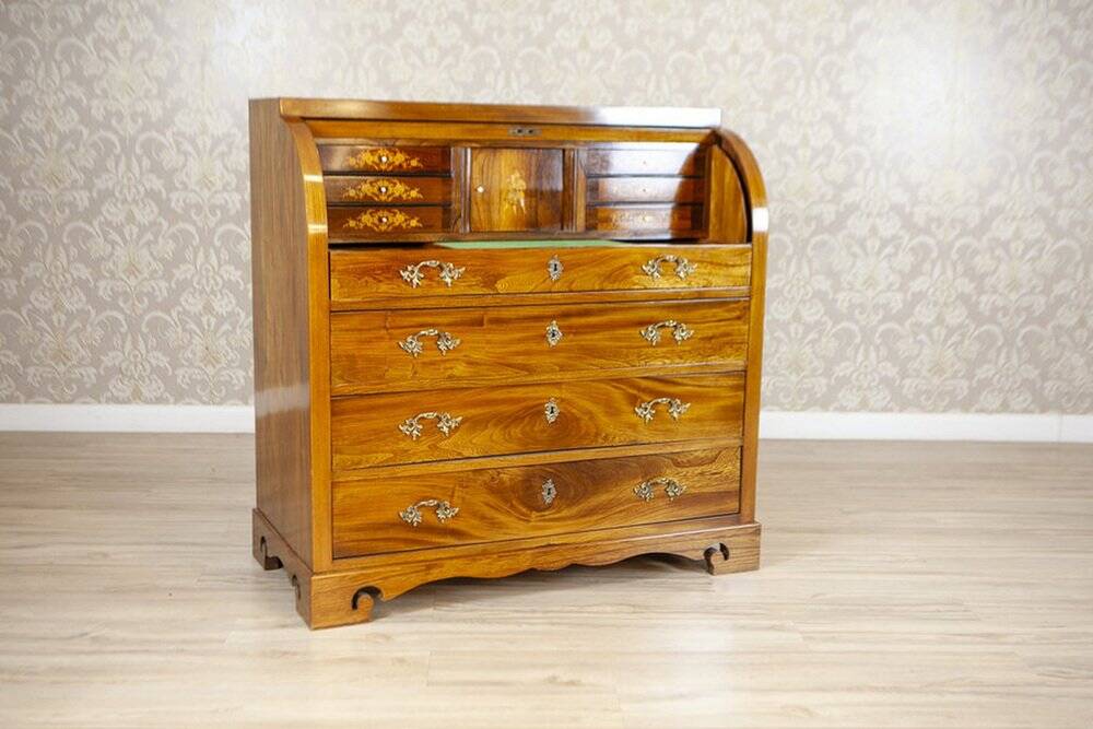 Antique Elm Secretary, 1840