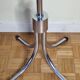 Portemanteau vintage en métal chromé, années 50-60