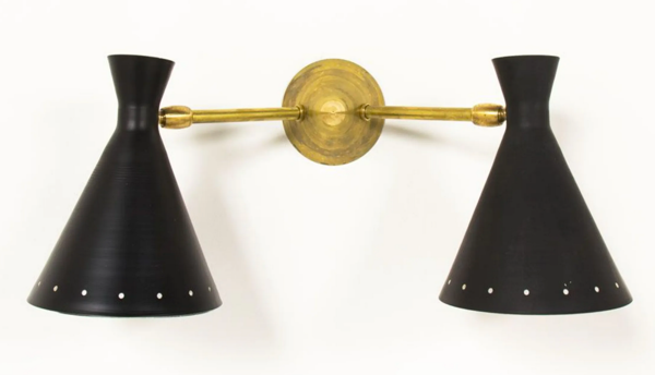 Applique dans le style des créations italiennes des années 50