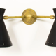 Sconce in the style of Italian creations of the 50s