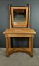 Dressing table in solid cherry wood, Empire style – early 19th century