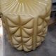 Lampadaire vintage fer forgè et martelè opaline