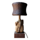 Lampe de créateur en chêne massif