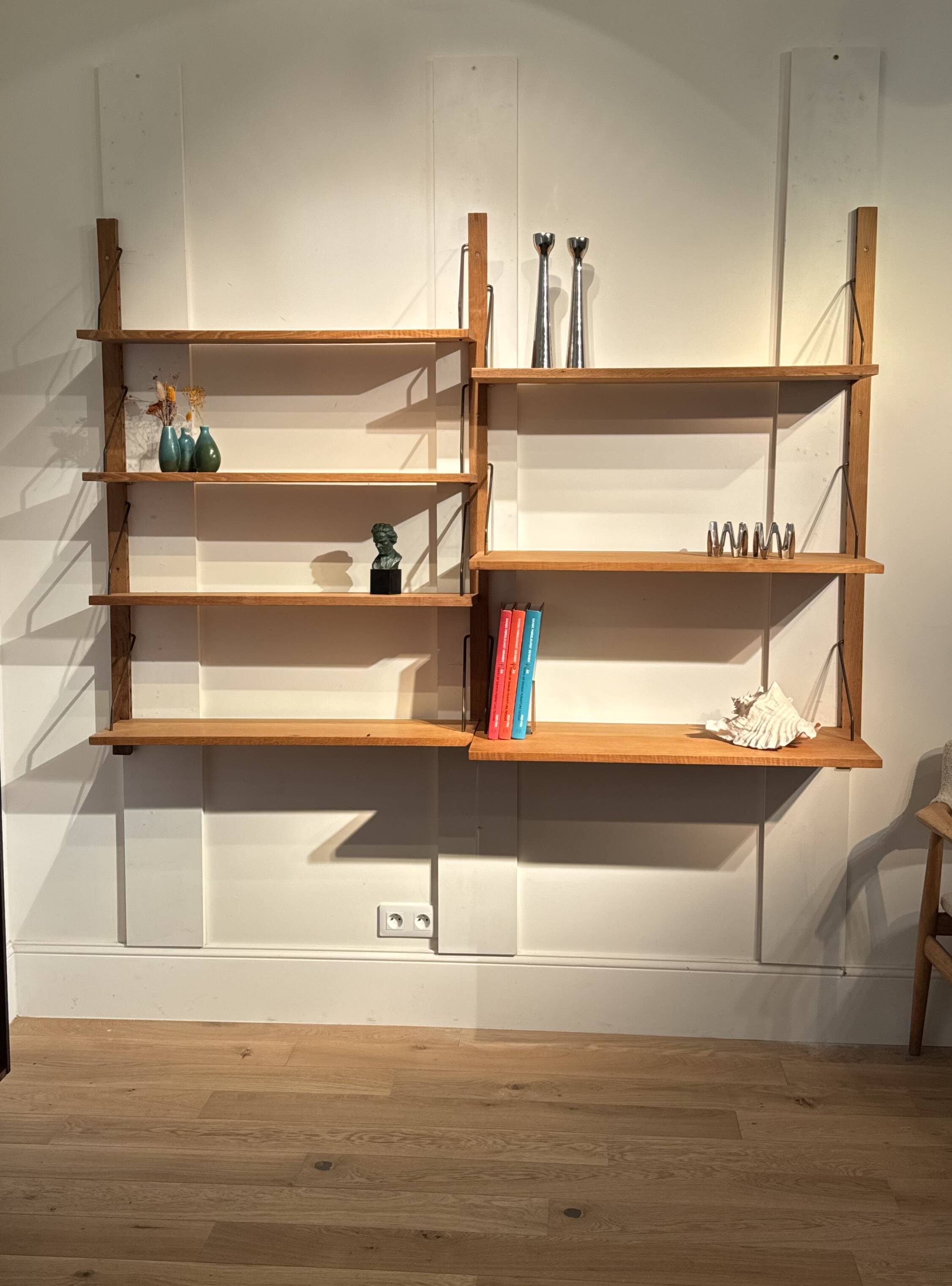 Vintage Scandinavian wall library PS System