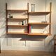 Vintage Scandinavian wall library PS System