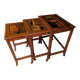 Asian Marquetry Nesting Tables
