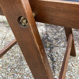 Set of 4 vintage folding chairs