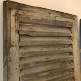 Pair of high louvers