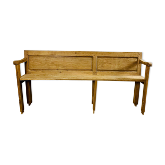 Old church pew