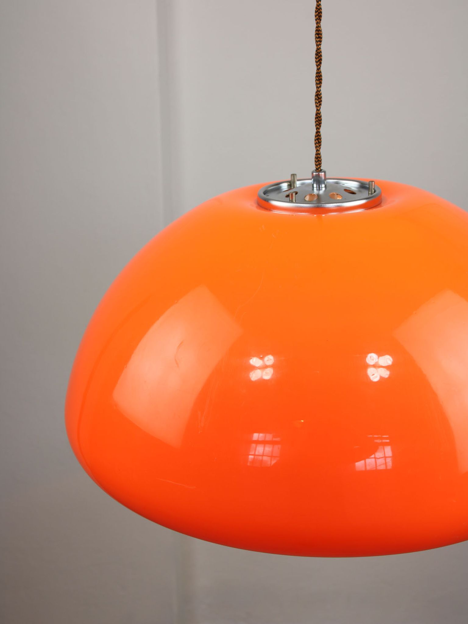 Lampe Cabras par Luigi Massoni pour Guzzini, années 1960