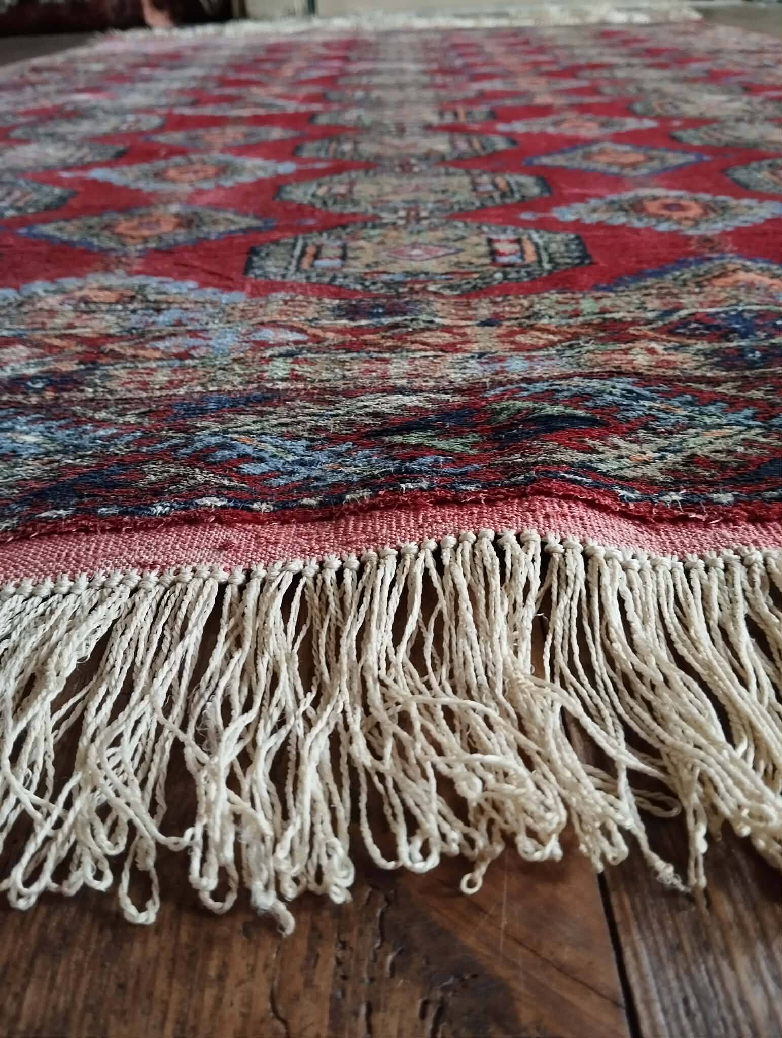 Handmade Turkmen Bukhara carpet 173x113cm