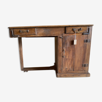 Old teak desk