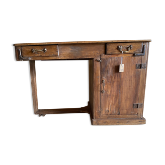 Old teak desk