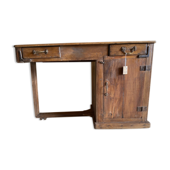 Bureau en teck ancien