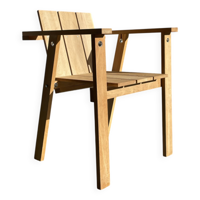 Piet hein eek / chaise en chêne massif / wehkamp / pays-bas 2013