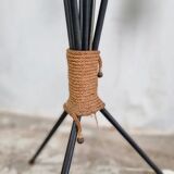 Vintage French 1950's Tripod Floor Lamp, Plant Stand
