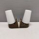 Ceramic bathroom lamp designed by Sigvard Bernadotte for IFÖ Sweden.