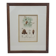 Botanical plate engraving Maritime pine Fournier