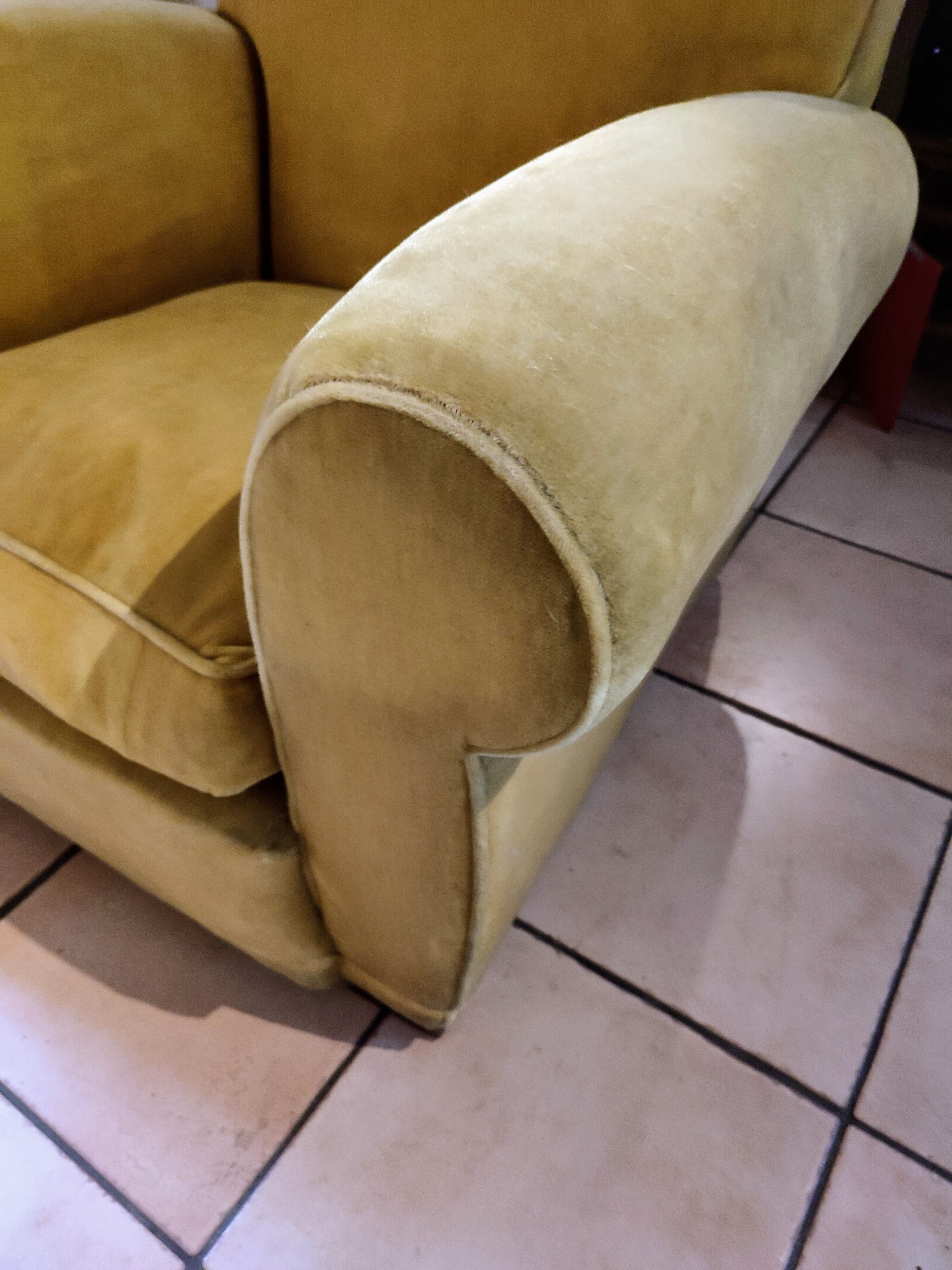 Vintage club armchair 1950