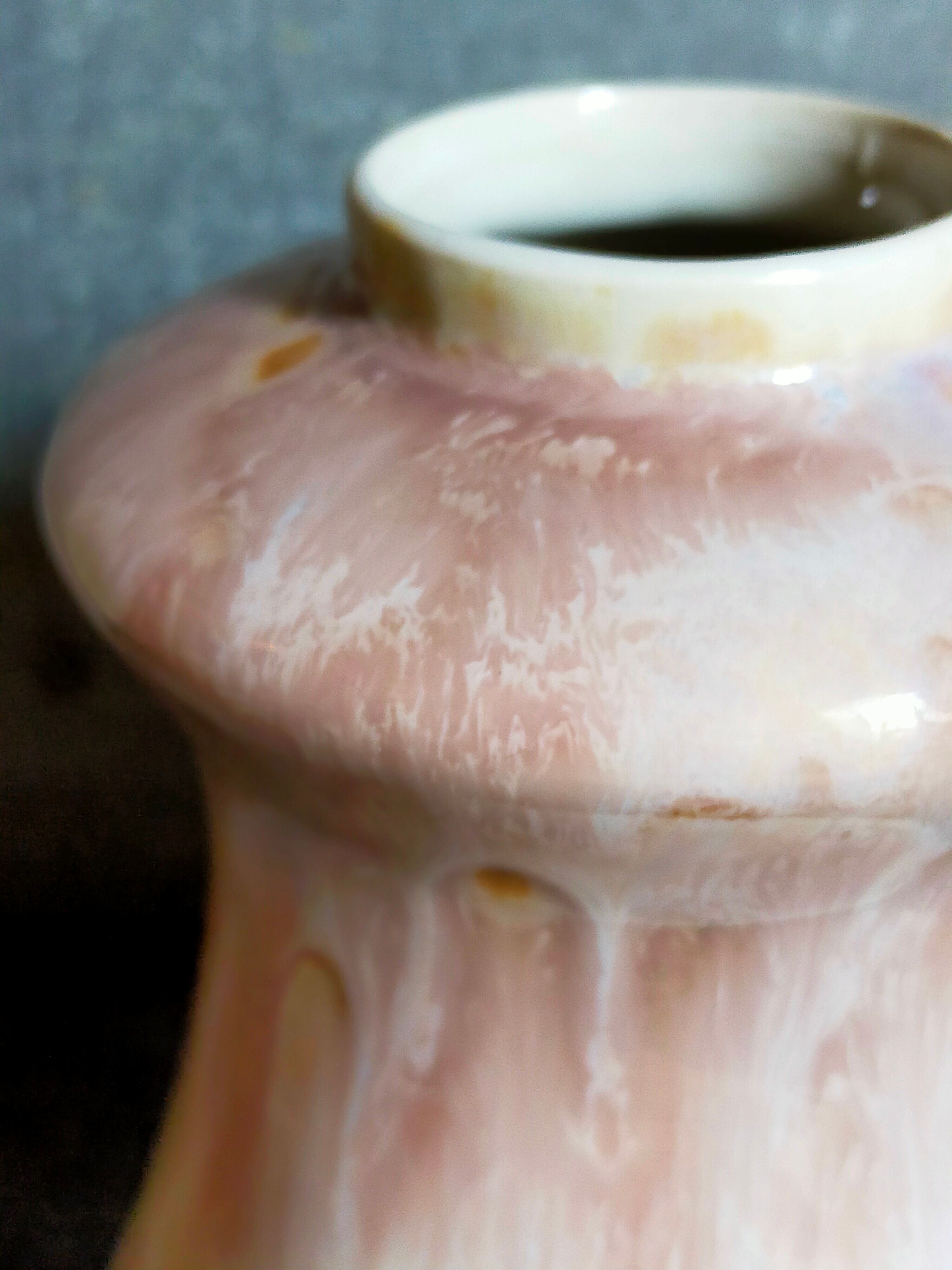 Ceramic vase of St-Uze manufacture Rodaceram 60s