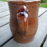 Handmade sandstone pitcher