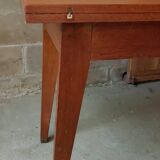 1950s modular oak table