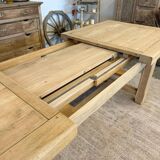Large farmhouse table with extensions