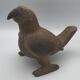Vase zoomorph bird sculpture terracotta parrot, mexico, 70s