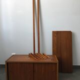 Scandinavian modular wall shelves from the 60s