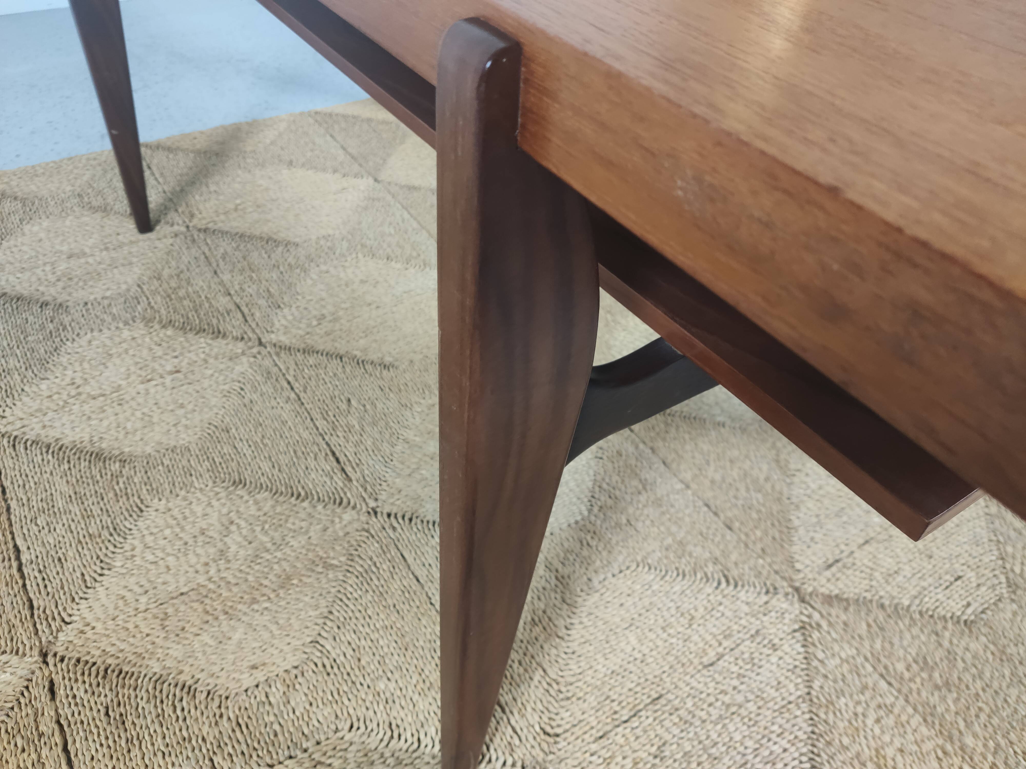 Scandinavian coffee table in teak, 1960s