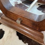 Art Deco table, lyre base, 1930s